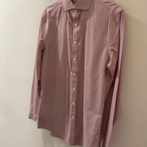 Charles Tyrwhitt Pink Gingham Dress Shirt